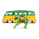 TMNT - Leonardo & 1962 VW Bus - 1:24 (Teenage Mutant Ninja Turtles)