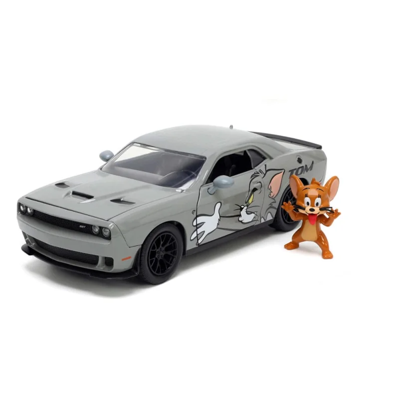 TOM & JERRY - Jerry & 2015 Dodge Challenger Hellcat - 1:24