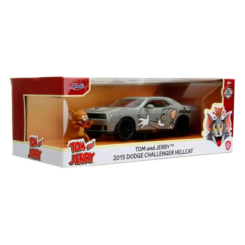 TOM & JERRY - Jerry & 2015 Dodge Challenger Hellcat - 1:24