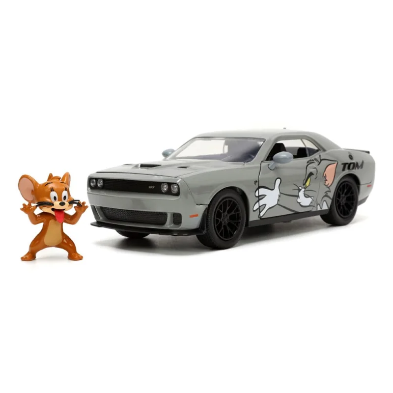 TOM & JERRY - Jerry & 2015 Dodge Challenger Hellcat - 1:24