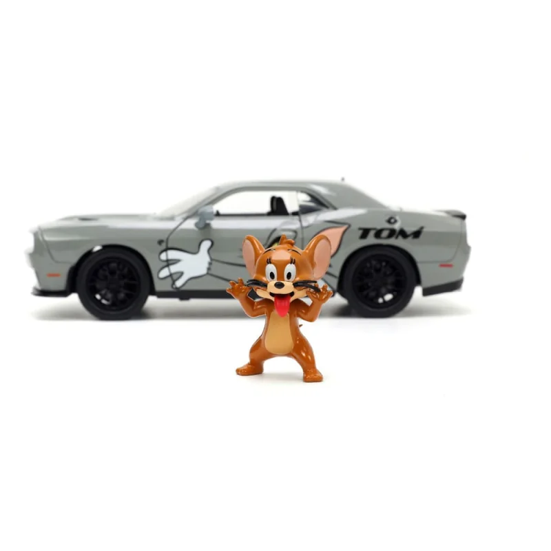 TOM & JERRY - Jerry & 2015 Dodge Challenger Hellcat - 1:24