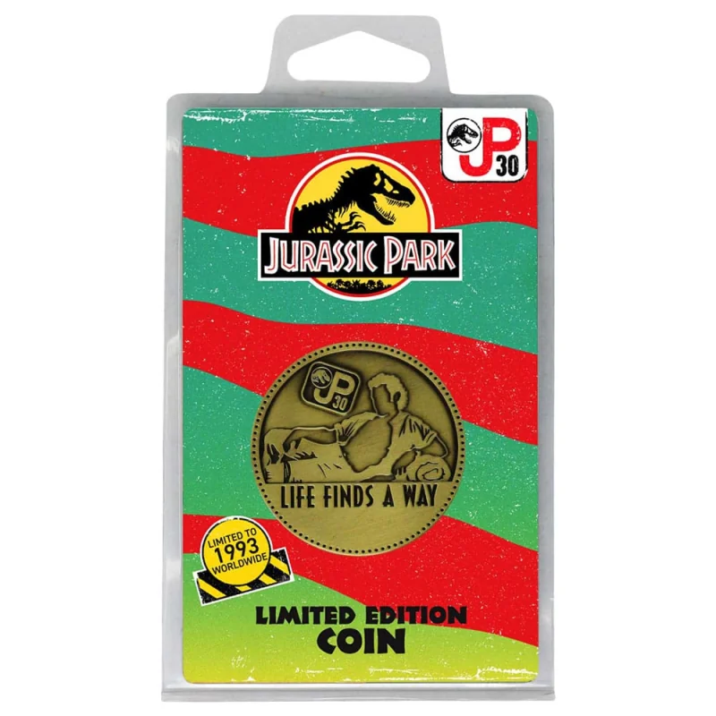 JURASSIC PARK - 30ème Anniversaire - Pièce Collector Edition Limitée