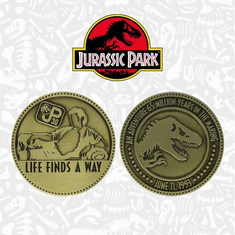 JURASSIC PARK - 30ème Anniversaire - Pièce Collector Edition Limitée