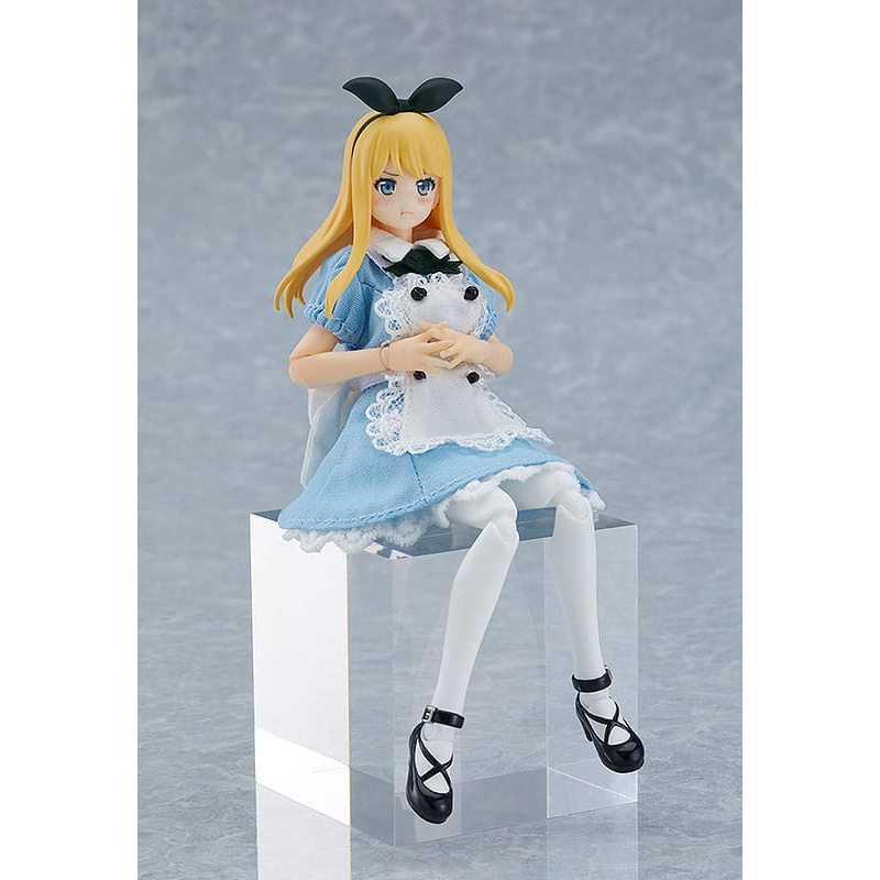 Original Character Figure Figma Female Body (Alice) with Dress and Apron Outfit 13 cm