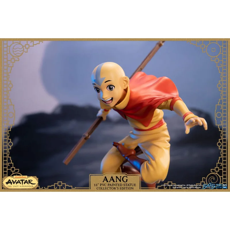 Avatar The Last Airbender - Aang 11” Collector Edition Painted Statue