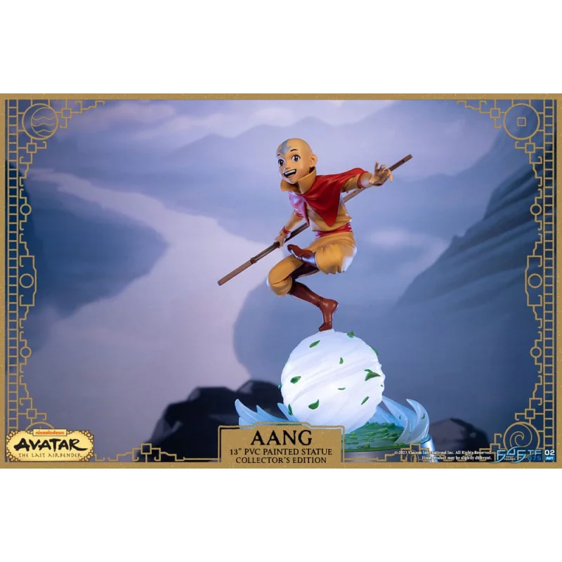 Avatar The Last Airbender - Aang 11” Collector Edition Painted Statue