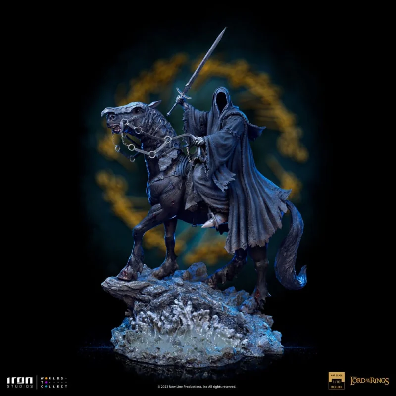 Lord Of The Ring Nazgul On Horse 1/10 Dlx Statue