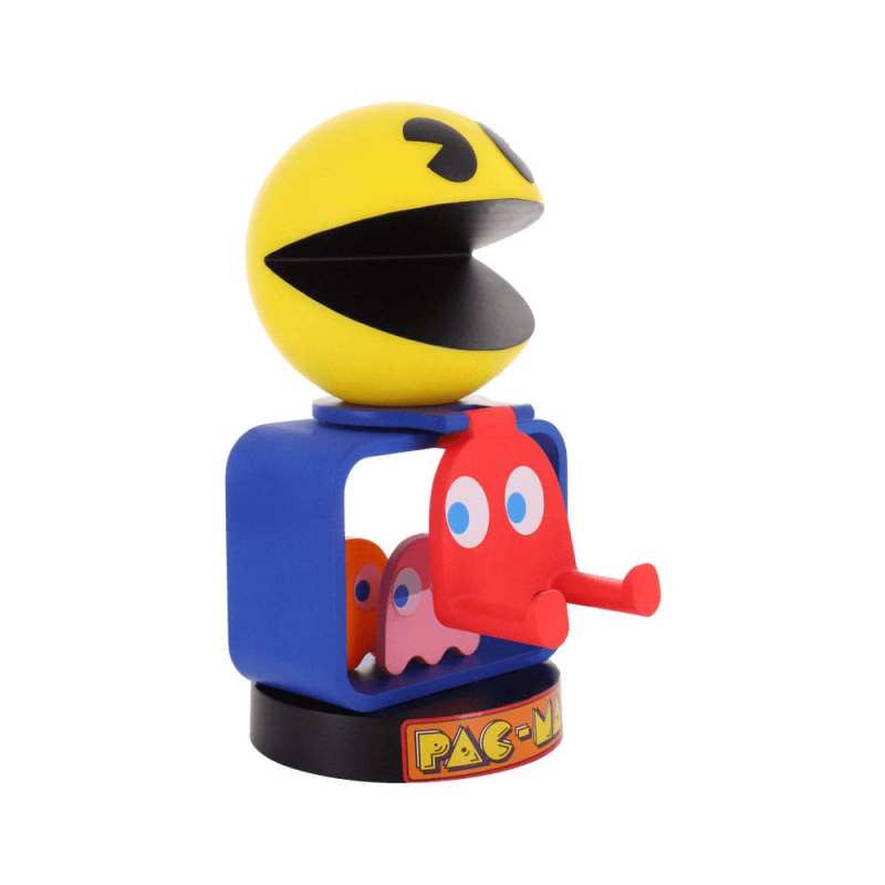 PAC-MAN - Figurine 20cm - Support Manette & Portable