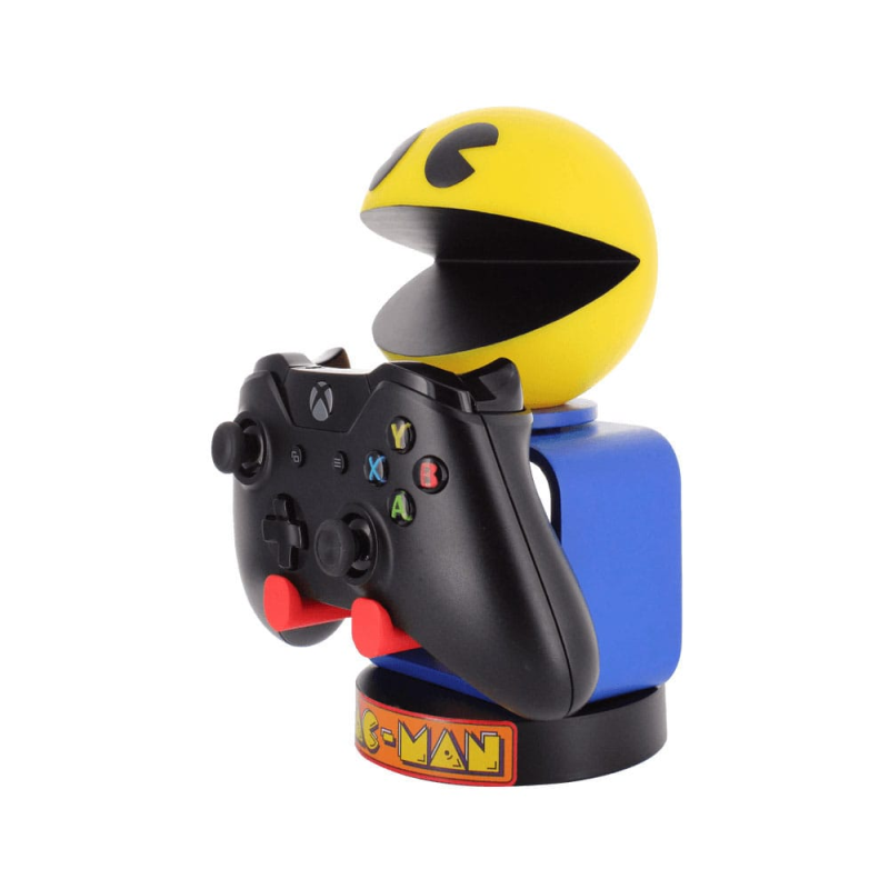 PAC-MAN - Figurine 20cm - Support Manette & Portable