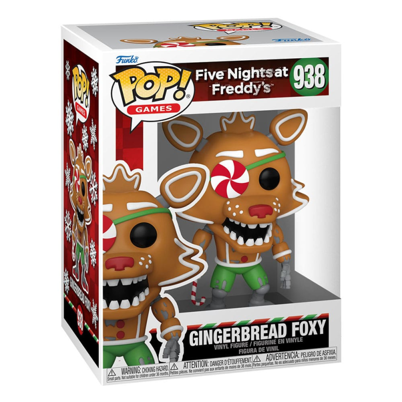 FIVE NIGHTS AT FREDDY'S - POP Games N° 938 - Foxy "Pain d'épices"