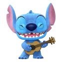 DISNEY - POP N° XXX - Ukelele Stitch (FLOCKED) +T-shirt (L)