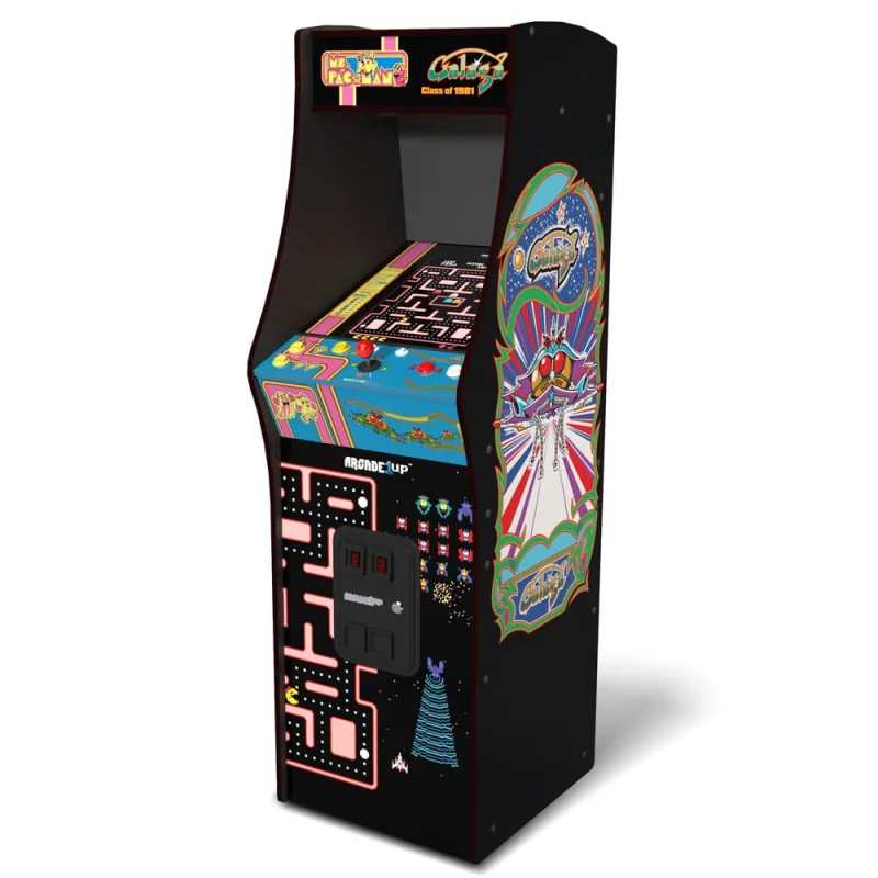 Arcade1Up borne 1 joueur Class of '81 Ms. Pac-Man / Galaga Deluxe 155 cm