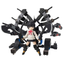 Desktop Army figurine Heavy Weapon High School Girl Team 5 8 cm