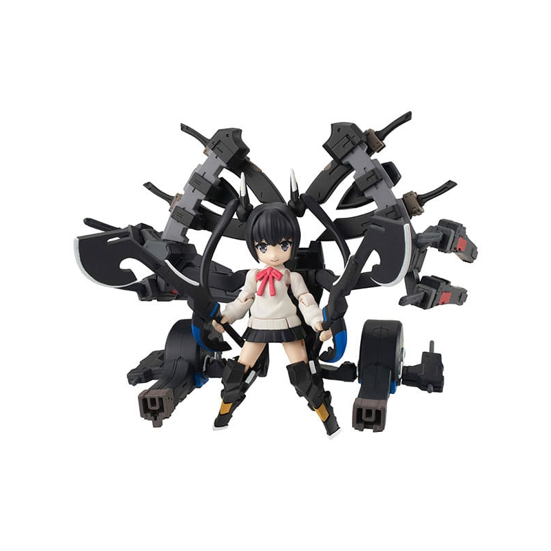 Desktop Army figurine Heavy Weapon High School Girl Team 5 8 cm