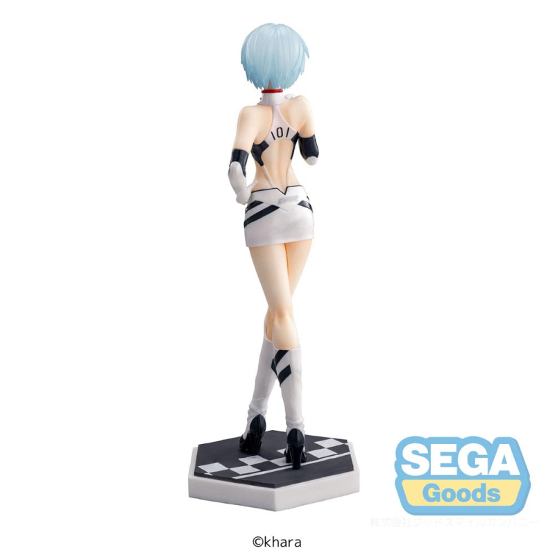 Evangelion statuette Luminasta PVC Evangelion Racing Rei Ayanami Pit Walk 21 cm