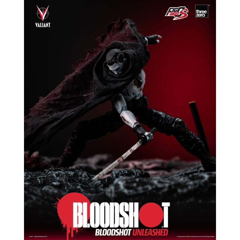 Valiant Comics figurine FigZero S 1/12 Bloodshot Unleashed 15 cm