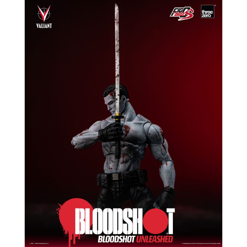 Valiant Comics figurine FigZero S 1/12 Bloodshot Unleashed 15 cm