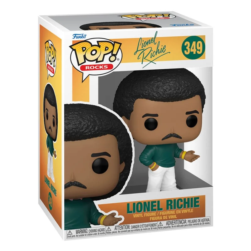 Lionel Richie POP! N° 349 Rocks Vinyl Figurine 9 cm