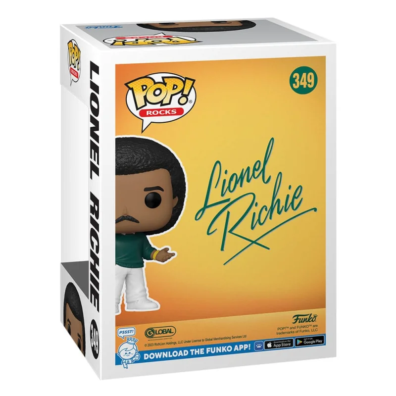 Lionel Richie POP! N° 349 Rocks Vinyl Figurine 9 cm