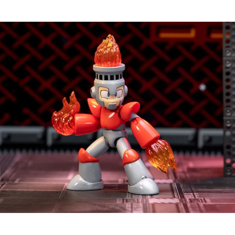 Mega Man figurine Fire Man 11 cm