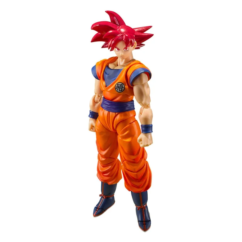 Dragon Ball Super S.H. Figuarts Super Saiyan God Son Goku Saiyan God of Virture 14 cm