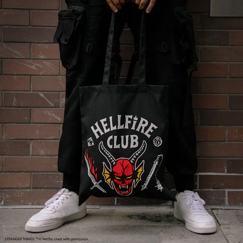 Stranger Things sac shopping Hellfire Club