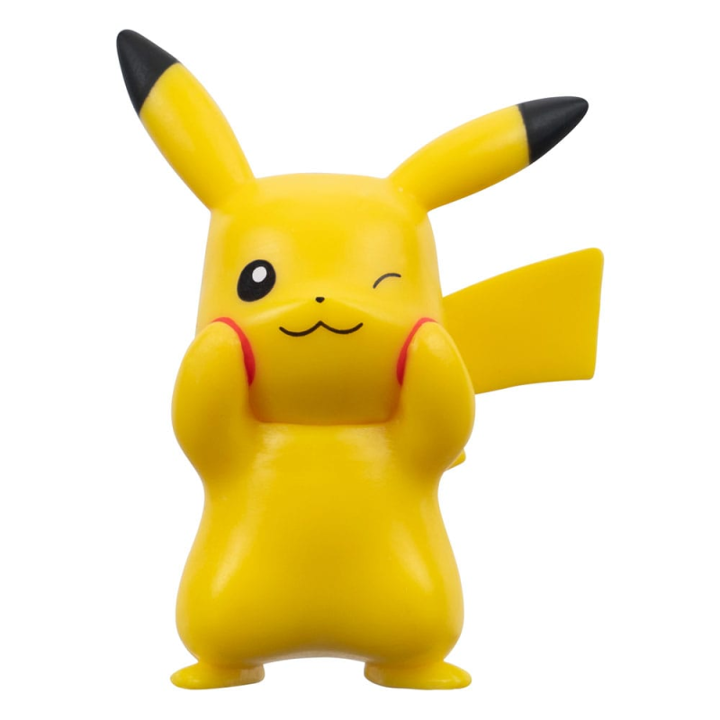 Pokémon pack 3 figurines Battle Figure Set Pikachu 8, Perrserker, Hawlucha 5 cm