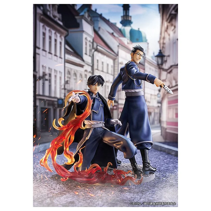 Fullmetal Alchemist: Brotherhood statuette PVC Roy Mustang & Maes Hughes Kizuna 27 cm