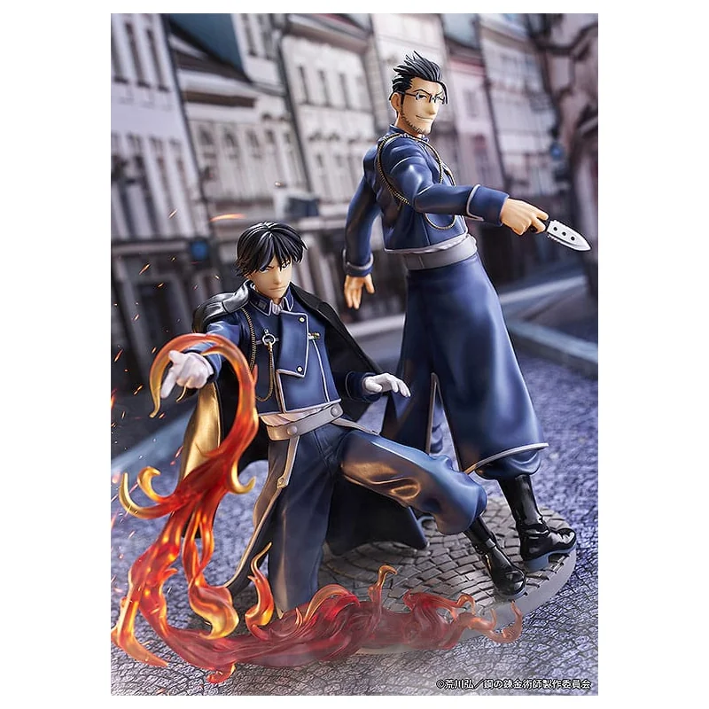 Fullmetal Alchemist: Brotherhood statuette PVC Roy Mustang & Maes Hughes Kizuna 27 cm