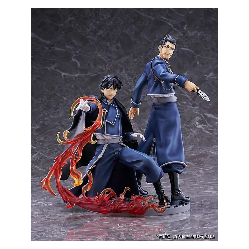 Fullmetal Alchemist: Brotherhood statuette PVC Roy Mustang & Maes Hughes Kizuna 27 cm