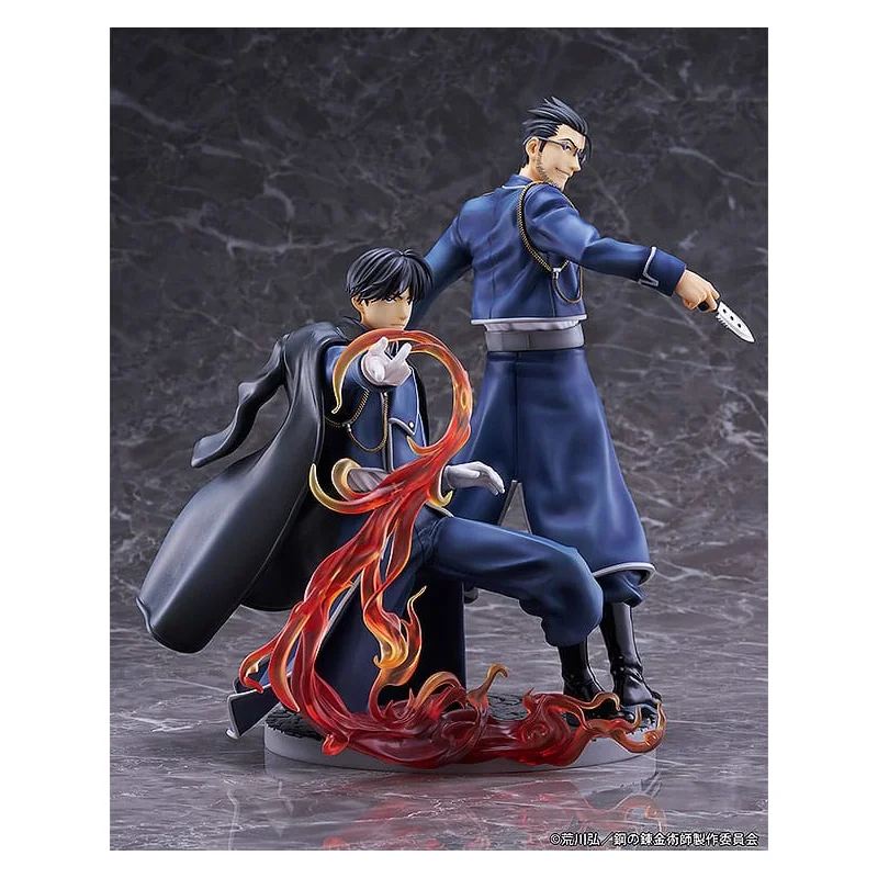 Fullmetal Alchemist: Brotherhood statuette PVC Roy Mustang & Maes Hughes Kizuna 27 cm