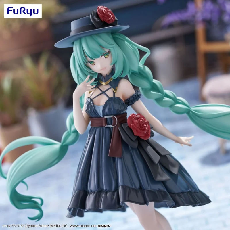 Hatsune Miku statuette Trio-Try-iT Outing Dress 19 cm