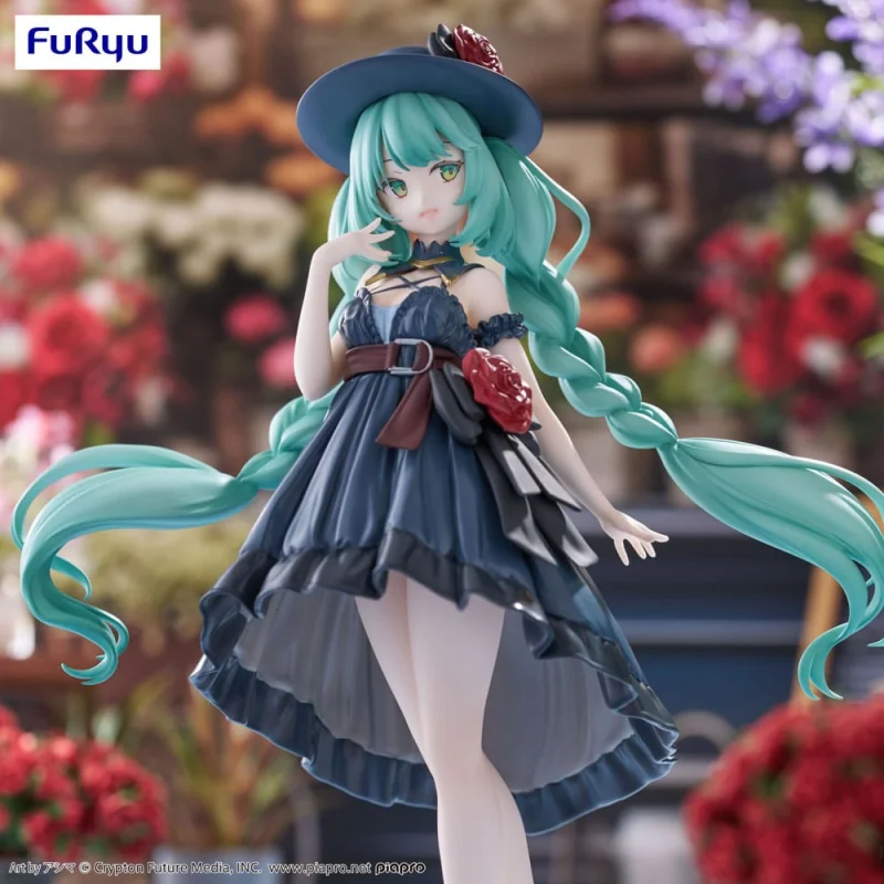 Hatsune Miku statuette Trio-Try-iT Outing Dress 19 cm