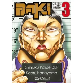 New grappler Baki tome 3