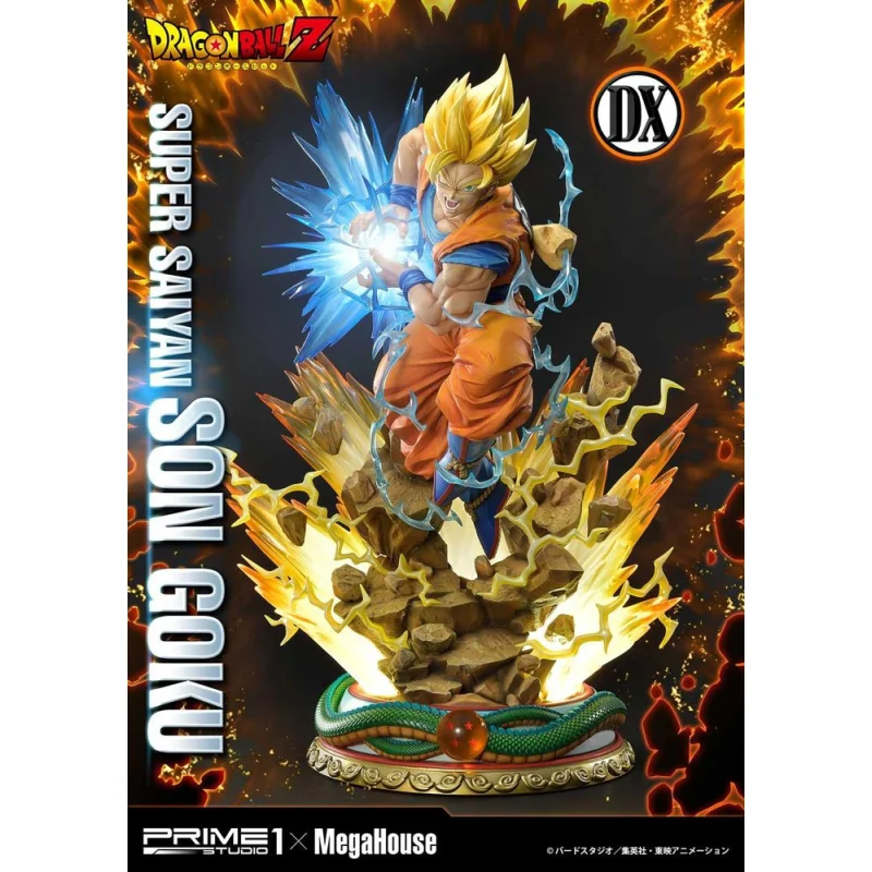 Dragon Ball Z statuette 1/4 Super Saiyan Son Goku Deluxe Version 64 cm