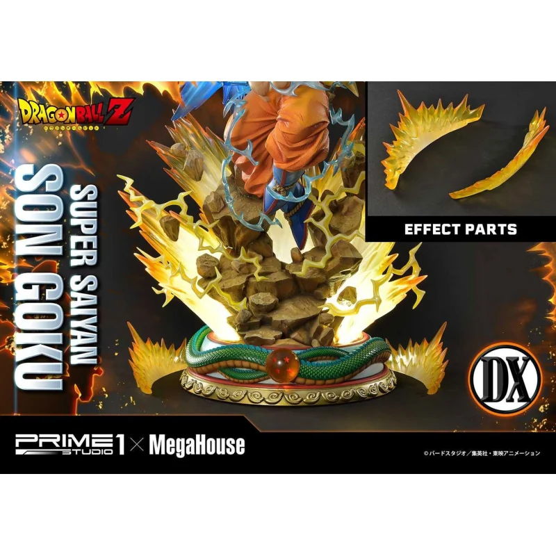 Dragon Ball Z statuette 1/4 Super Saiyan Son Goku Deluxe Version 64 cm