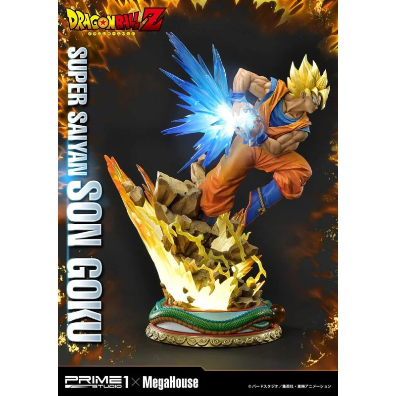 Dragon Ball Z statuette 1/4 Super Saiyan Son Goku Deluxe Version 64 cm