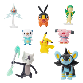  Pokémon pack 8 figurines Battle Figure Set