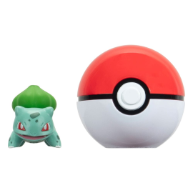 Figurine Pokémon Clip'n'Go Poké Balls Bulbizarre 1 & Poké Ball