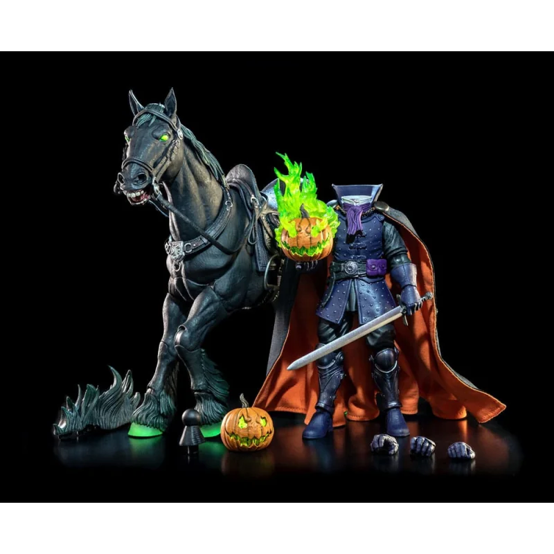 Figura Obscura figurine Headless Horseman Green Spectral