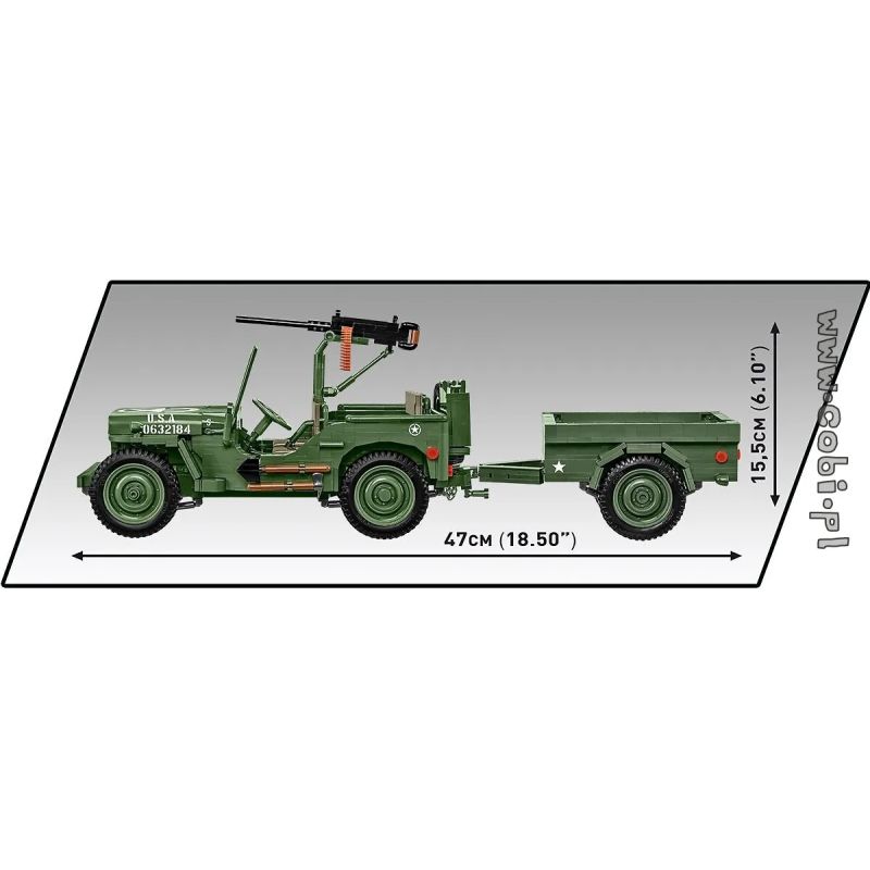 1510 PCS HC WWII /2804/ WILLYS MB EX.EDITION