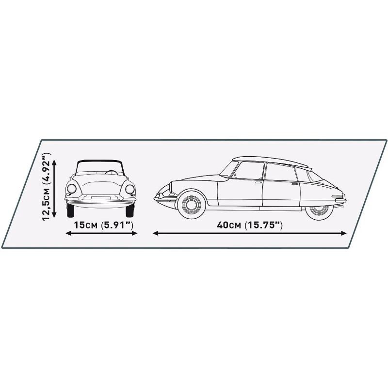 2470 PCS VOITURES/24350/ 1956 CITROËN DS. 19