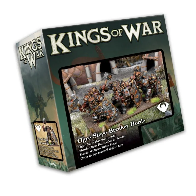 KINGS OF WAR - OGRES - HORDE DE BRISEURS DE SIÈGE