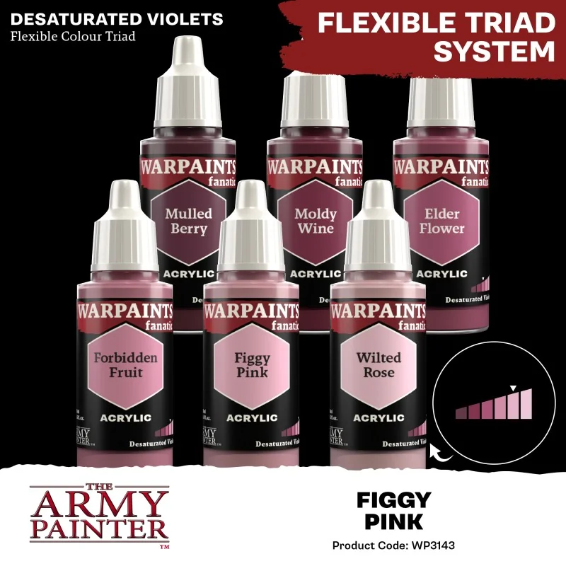 Army Painter - Warpaints Fanatic - Figgy Pink