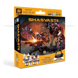 Infinity - Model Color Set: Shasvastii Exclusive Miniature