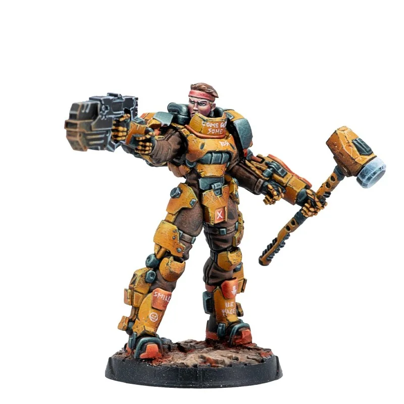 Infinity - Diggers, Armed Prospectors (Chain Rifle)