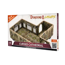 DUNGEONS & LASERS - DÉCORS - CURSED CATHEDRAL