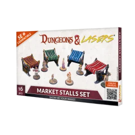 DUNGEONS & LASERS - DÉCORS - MARKET STALLS SET