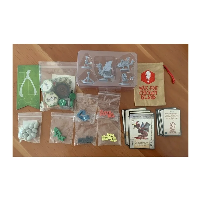 War For Chicken Island Kickstarter Box