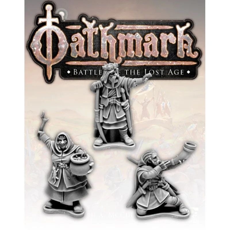 Oathmark - Human King, Wizard and Musician II Studio Tomahawk Extension ...